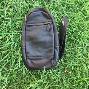 Coach brown satchel, brand new used once.