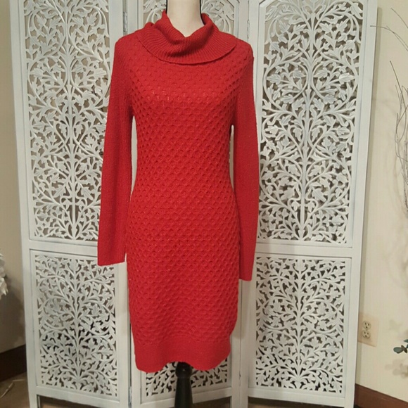 Apt. 9 Dresses & Skirts - Red Sweater Dress