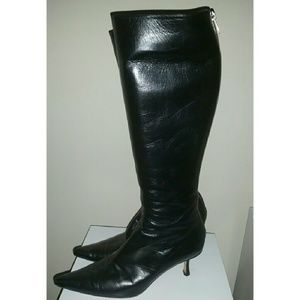 👢 Jimmy Choo Knee High Leather Boots