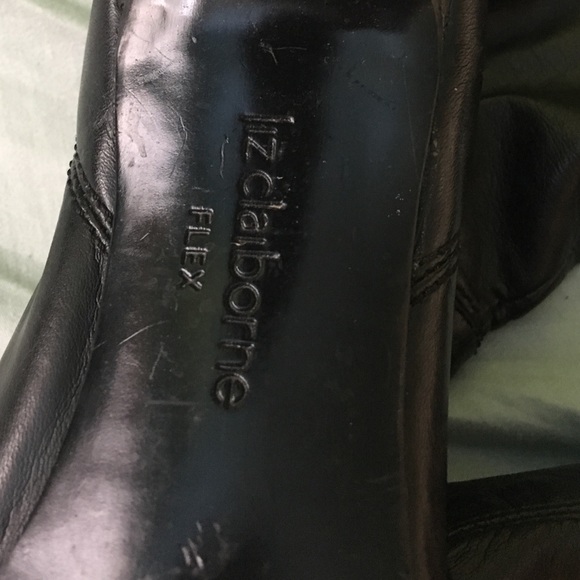 Leather high heeled thigh high boots - Picture 4 of 4