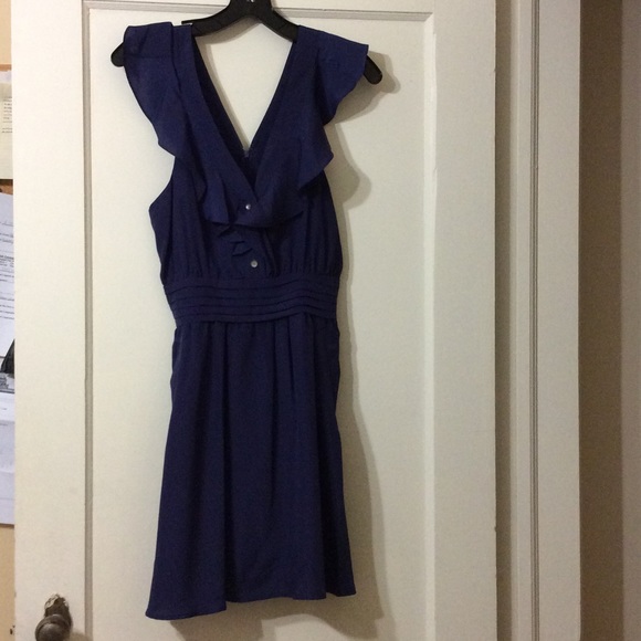BCBGeneration Midnight Blue Dress  - Size 4 NWT