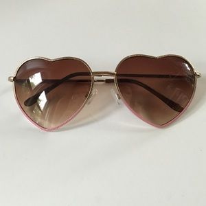 Urban Outfitters Heart Sunglasses