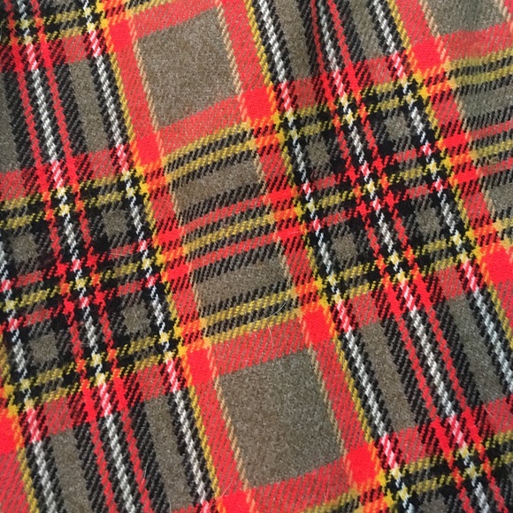 Vintage 50s plaid skirt - Picture 2 of 4
