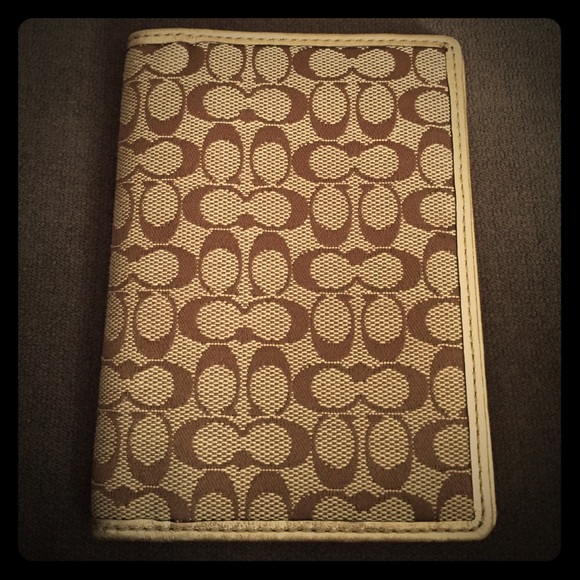 Genuine COACH Passport Holder