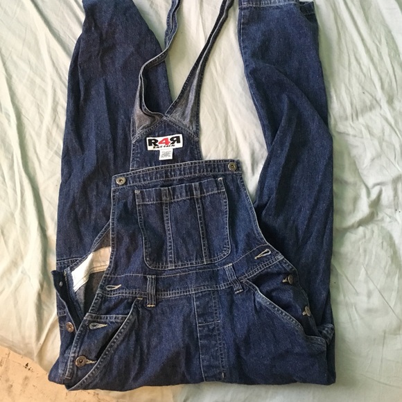 Vintage denim jumper overalls