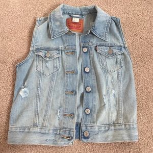 Levi's denim vest