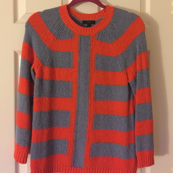 J. Crew knitted stripe sweater