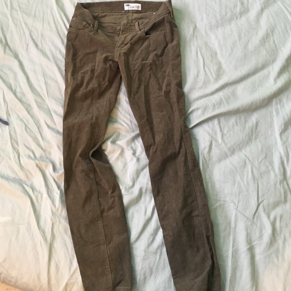 Small corduroy skinny legged pants - Picture 1 of 4