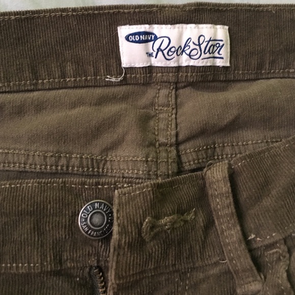 Small corduroy skinny legged pants - Picture 3 of 4