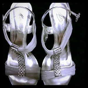 Silver heels