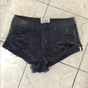 One Teaspoon Bandits in Vintage Black