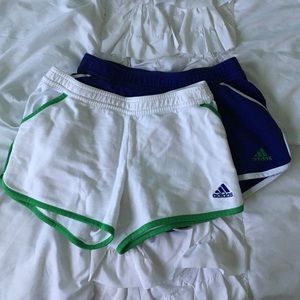 2 pairs of Adidas workout shorts!