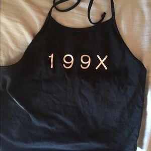 L.A Hearts halter top size L.