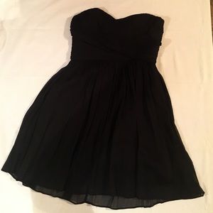 JCrew Strapless Silk Dress
