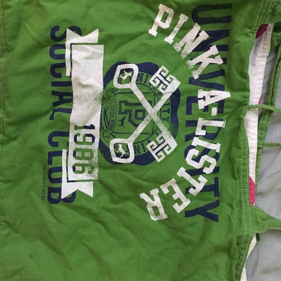 Green Victorias secret bag - Picture 3 of 3