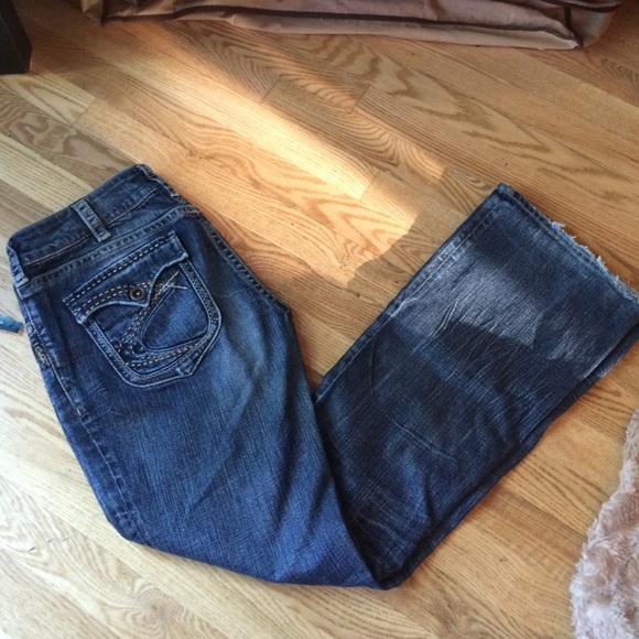 Silver jeans