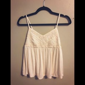 AE Flowy Cream Top