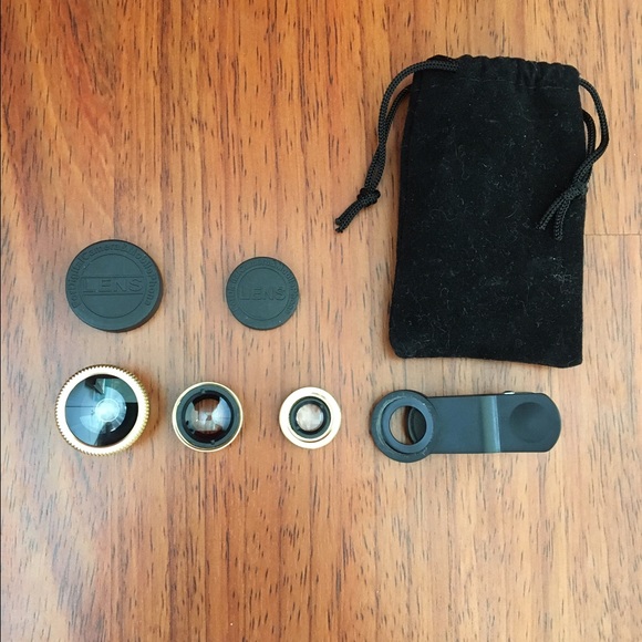 Gold Phone Lenses!
