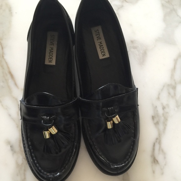 Steve Madden Patent Loafers