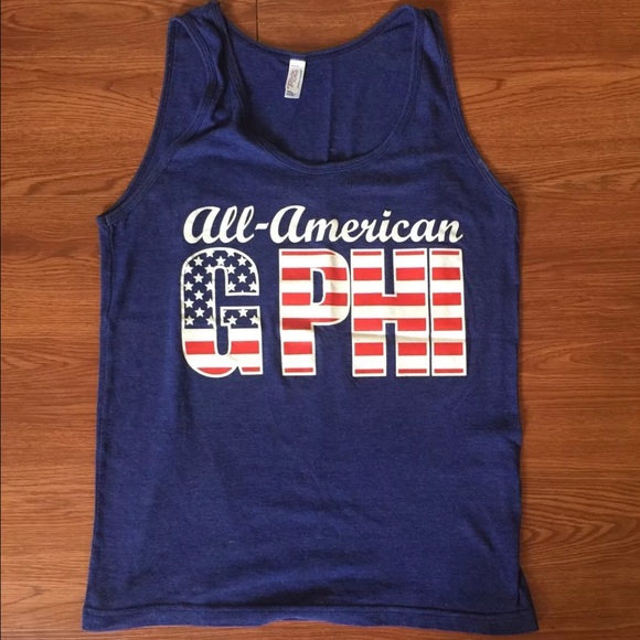 Game Phi Beta American Apparel Tank Top Size M