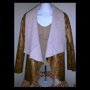 💄FINAL MARKDOWN 💄 Leather Shearling Jacket