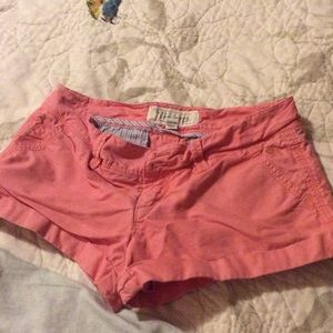 Pink shorts. Brand who.a.u.