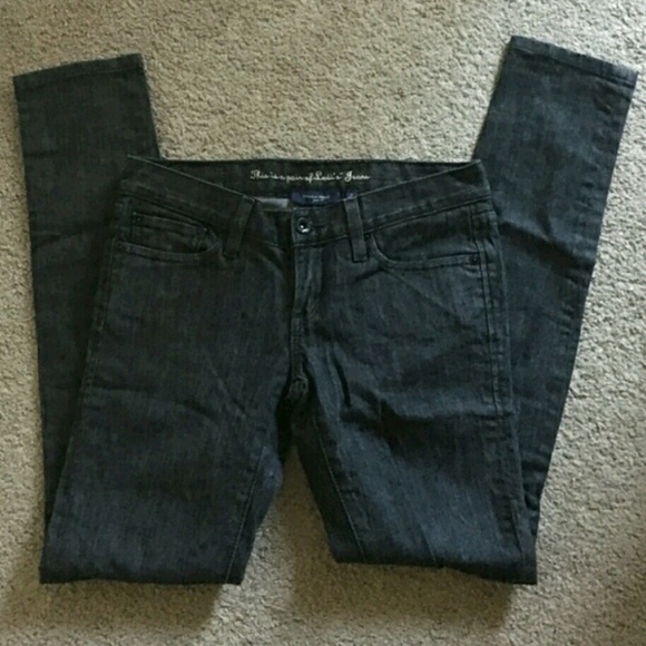 REPOSH^Levi's Dark Charcoal Ultra Low Skinny Jeans