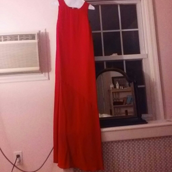 Red silk dresx - Picture 1 of 1