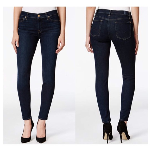 7 for All Mankind Gwenevere Skinny Jean Dark Wash