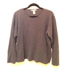 Grey Eddie Bauer Sweater Size XL