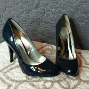 Blue high heals