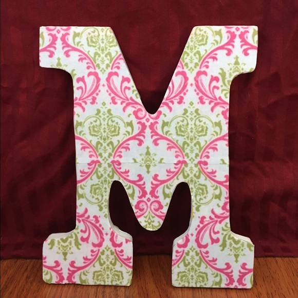 Letter M Room Decor!