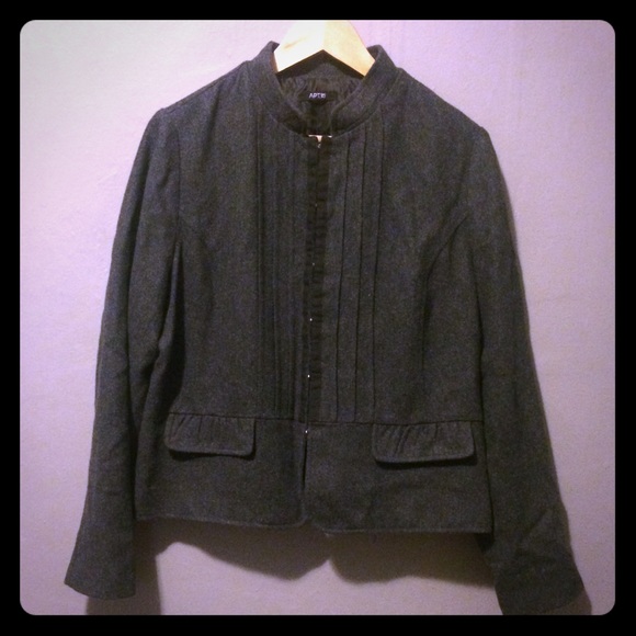 Apt. 9 Grey Wool Jacket