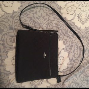 New black Coach cross body.