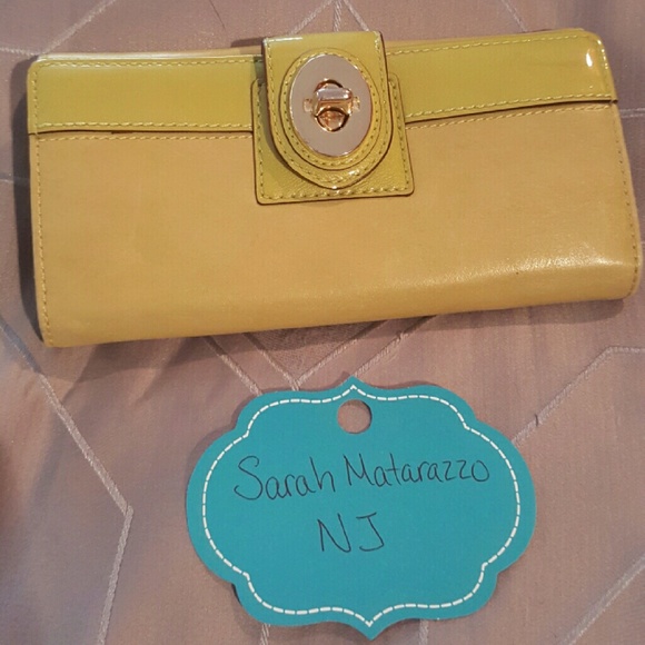 Green coach wallet