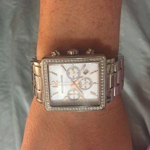 Silver Michael kors watch