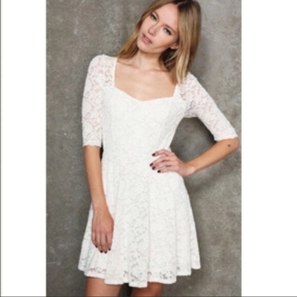 Urban outfitters lace mini dress
