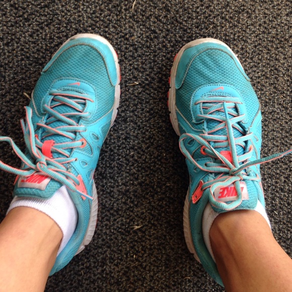 Nine running shoes