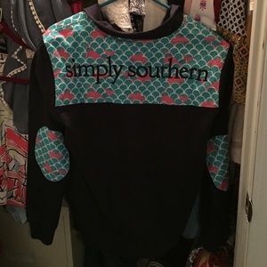 Final price ! Simply Southern Half Zip Jacket