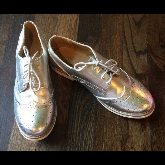Silver Oxfords