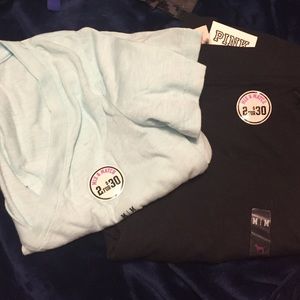 NWT VS PINK T SHIRT + LEGGINGS