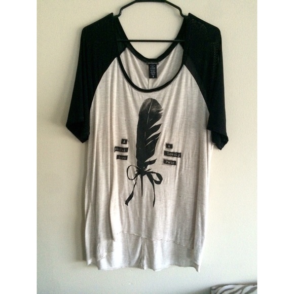 Lightweight high to low shirt from Torrid!