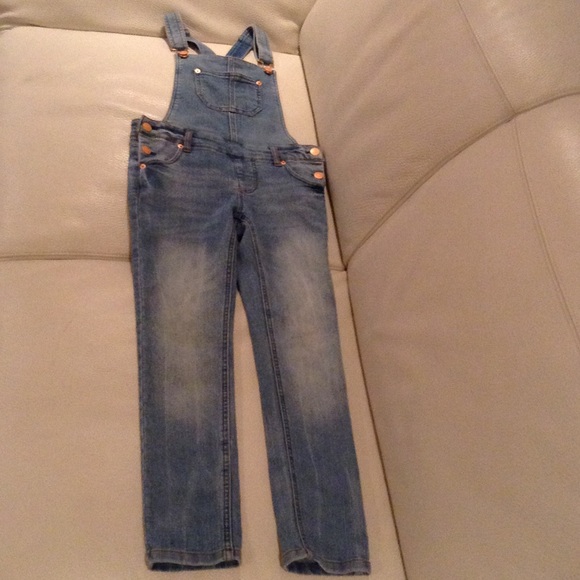 Girl's Jean Overalls
