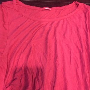 LAmade Dresses - Lamade red dress ruched sz m bodycon comfy! LAmade Dresses - Lamade red dress ruched sz m bodycon comfy!