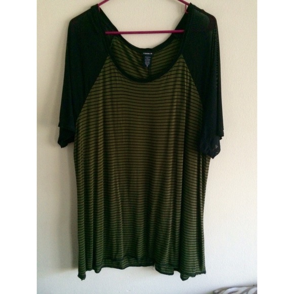 Olive Green shirt from Torrid!
