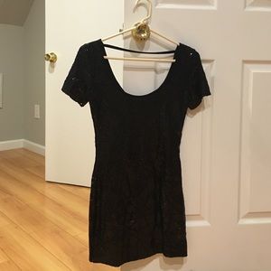 Marciano Black Sequin Dress