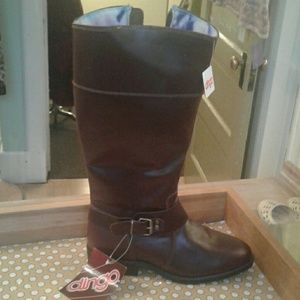 Dingo Brown boots NWT D17386 9m