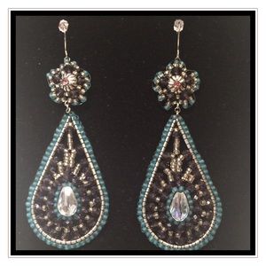 Beaded Dangle Earrings by Chico's