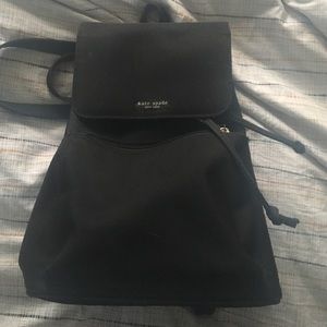 Kate spade black backpack