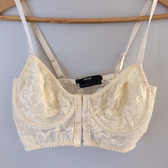Nasty Gal lace bralette
